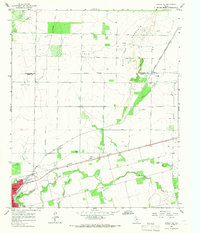 Hamlin NE 1965 topographic map thumbnail