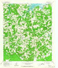 Harleton 1961 topographic map thumbnail