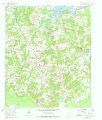 Harleton 1961 topographic map thumbnail