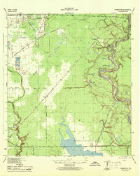 Harmaston 1944 topographic map preview