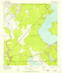 Harmaston 1954 topographic map preview