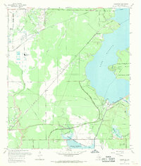 Harmaston 1967 topographic map preview
