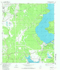 Harmaston 1982 topographic map thumbnail