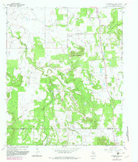 Harpersville 1967 topographic map thumbnail