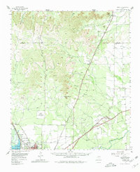 Harriet 1957 topographic map thumbnail