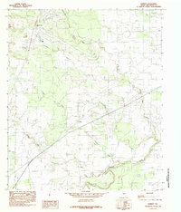 Harriet 1984 topographic map preview