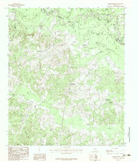 Harris Chapel 1983 topographic map preview
