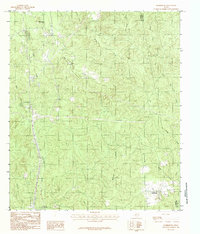 Harrisburg 1984 topographic map thumbnail