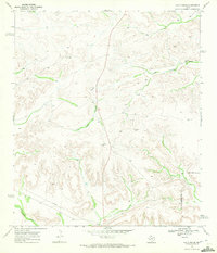 Hat-A Ranch 1969 topographic map preview