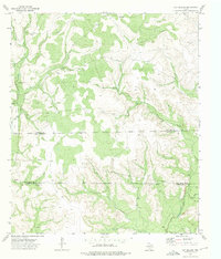 Hay Hollow 1973 topographic map thumbnail