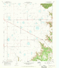 Hay Lake 1967 topographic map thumbnail