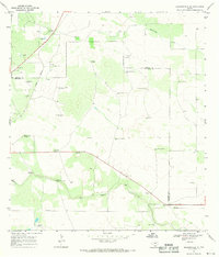 Hebbronville SE 1967 topographic map thumbnail