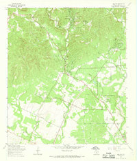 Helotes 1966 topographic map thumbnail
