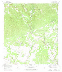 Helotes 1966 topographic map thumbnail