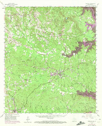 Hemphill 1958 topographic map preview