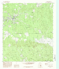 Hemphill 1984 topographic map thumbnail