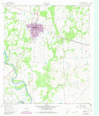 Hempstead 1961 topographic map preview