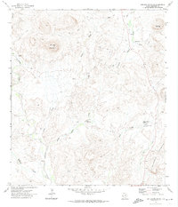 Hen Egg Mountain 1971 topographic map thumbnail
