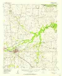 Henrietta 1956 topographic map thumbnail
