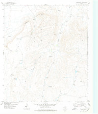 Herds Pass 1978 topographic map thumbnail