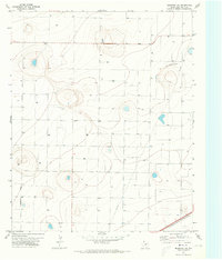 Hereford NE 1971 topographic map thumbnail