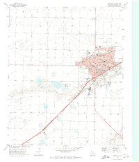 Hereford 1970 topographic map preview
