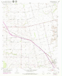 Hermleigh 1952 topographic map thumbnail