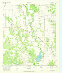Herring Ranch 1961 topographic map thumbnail