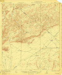 Hess Canyon 1923 topographic map thumbnail
