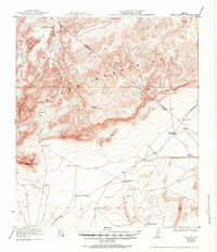 Hess Canyon 1923 topographic map thumbnail