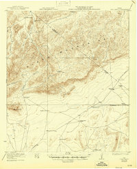 Hess Canyon 1923 topographic map thumbnail