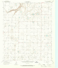 Hester Ranch 1965 topographic map thumbnail