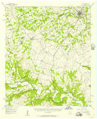 Hico 1956 topographic map thumbnail