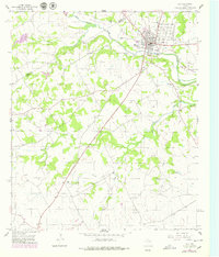 Hico 1956 topographic map thumbnail
