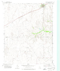 Higgins South 1972 topographic map thumbnail