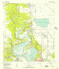 Highlands 1955 topographic map preview