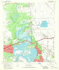 Highlands 1967 topographic map thumbnail