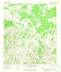 Hillcrest Ranch 1964 topographic map thumbnail