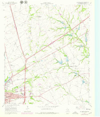 Hillsboro East 1966 topographic map thumbnail