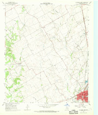 Hillsboro West 1966 topographic map thumbnail