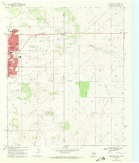 Hobbs East topographic map thumbnail