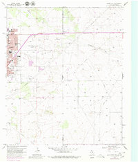 Hobbs East 1969 topographic map thumbnail