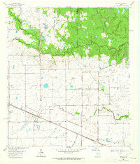 Hockley 1962 topographic map thumbnail