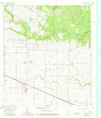 Hockley 1962 topographic map thumbnail