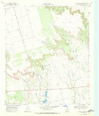 Holloway Canyon 1969 topographic map thumbnail
