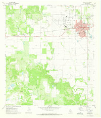 Hondo 1970 topographic map thumbnail