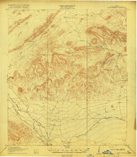 Hood Spring 1918 topographic map thumbnail