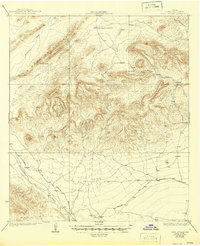 Hood Spring 1918 topographic map preview