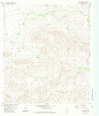 Hood Spring 1983 topographic map thumbnail
