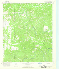 Hoover Mountain 1966 topographic map thumbnail